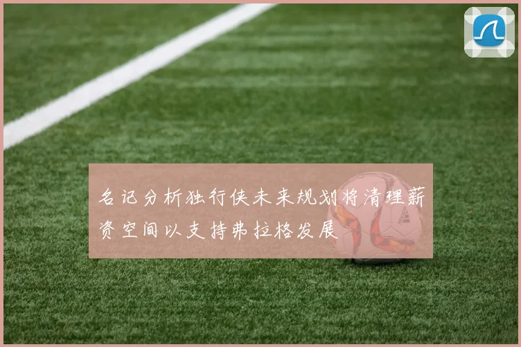 名记分析独行侠未来规划将清理薪资空间以支持弗拉格发展